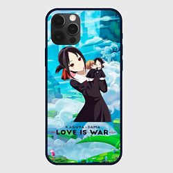 Чехол для iPhone 12 Pro Госпожа Кагуя Love is war Синомия, цвет: 3D-черный