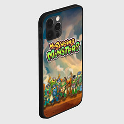 Чехол для iPhone 12 Pro My singing monsters САХАСЕМЬЯ, цвет: 3D-черный — фото 2