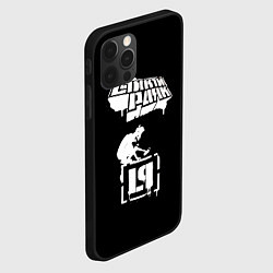 Чехол для iPhone 12 Pro Linkin Park белой краской, цвет: 3D-черный — фото 2