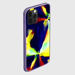 Чехол для iPhone 12 Pro Разноцветный вспышка, цвет: 3D-серый — фото 2