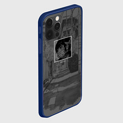 Чехол для iPhone 12 Pro MASKA, цвет: 3D-тёмно-синий — фото 2