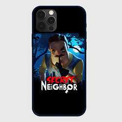 Чехол для iPhone 12 Pro Secret Neighbor, цвет: 3D-черный
