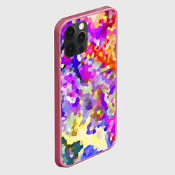 Чехол для iPhone 12 Pro Летняя мозаика, цвет: 3D-малиновый — фото 2