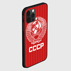 Чехол для iPhone 12 Pro Герб СССР Советский союз, цвет: 3D-черный — фото 2