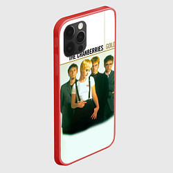 Чехол для iPhone 12 Pro Gold - The Cranberries, цвет: 3D-красный — фото 2