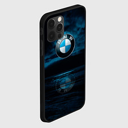 Чехол для iPhone 12 Pro BMW marine theme, цвет: 3D-черный — фото 2