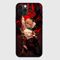 Чехол iPhone 12 Pro Паэур - Человек-бензопила