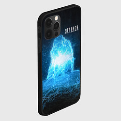Чехол для iPhone 12 Pro STALKER Монолит, цвет: 3D-черный — фото 2