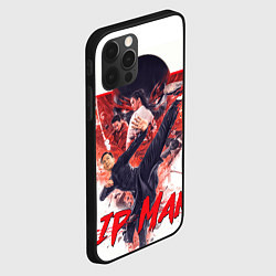 Чехол для iPhone 12 Pro Ип Ман - Ip Man, цвет: 3D-черный — фото 2