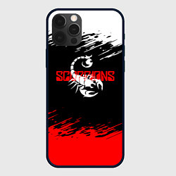 Чехол для iPhone 12 Pro Scorpions - краска, цвет: 3D-черный