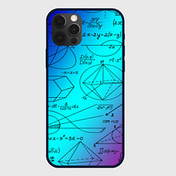 Чехол для iPhone 12 Pro Неоновая формула, цвет: 3D-черный