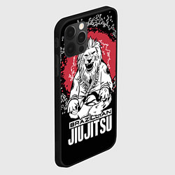 Чехол для iPhone 12 Pro Jiu-Jitsu red sun Brazil, цвет: 3D-черный — фото 2