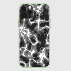Чехол для iPhone 12 Pro Дымные корни, цвет: 3D-салатовый