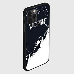 Чехол для iPhone 12 Pro Bullet For My Valentine краска, цвет: 3D-черный — фото 2