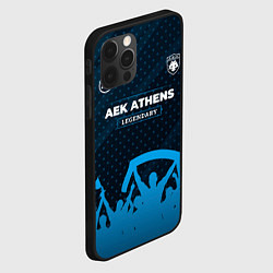 Чехол для iPhone 12 Pro AEK Athens legendary форма фанатов, цвет: 3D-черный — фото 2