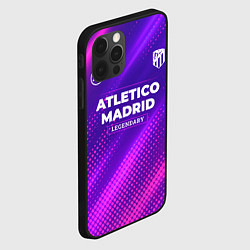 Чехол для iPhone 12 Pro Atletico Madrid legendary sport grunge, цвет: 3D-черный — фото 2
