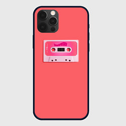 Чехол для iPhone 12 Pro BTS cassette, цвет: 3D-черный