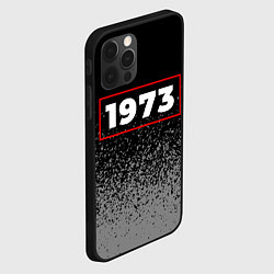 Чехол для iPhone 12 Pro 1973 - в красной рамке на темном, цвет: 3D-черный — фото 2