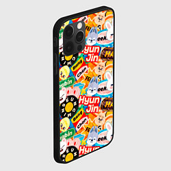 Чехол для iPhone 12 Pro Skzoo stickers characters, цвет: 3D-черный — фото 2