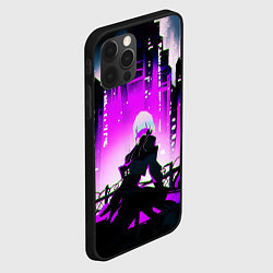 Чехол для iPhone 12 Pro Люси из аниме Cyberpunk Edgerunners, цвет: 3D-черный — фото 2