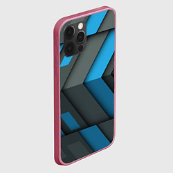 Чехол для iPhone 12 Pro Излом, цвет: 3D-малиновый — фото 2
