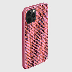 Чехол для iPhone 12 Pro Вязка, цвет: 3D-малиновый — фото 2