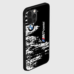 Чехол для iPhone 12 Pro BMW M Power - pattern, цвет: 3D-черный — фото 2