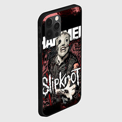 Чехол для iPhone 12 Pro Slipknot Hammer, цвет: 3D-черный — фото 2