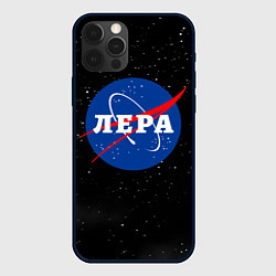 Чехол для iPhone 12 Pro Лера Наса космос, цвет: 3D-черный