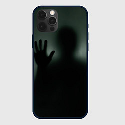 Чехол для iPhone 12 Pro Хэллоуин - тень призрака, цвет: 3D-черный