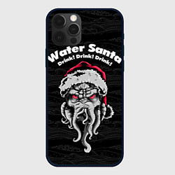 Чехол для iPhone 12 Pro Water Santa, цвет: 3D-черный