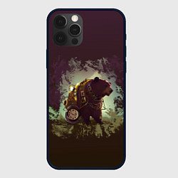 Чехол для iPhone 12 Pro Сила медведя, цвет: 3D-черный