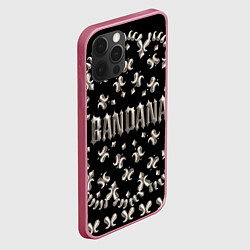 Чехол для iPhone 12 Pro По мотивам альбома BANDANA Кизару Биг Бейби Тейп, цвет: 3D-малиновый — фото 2