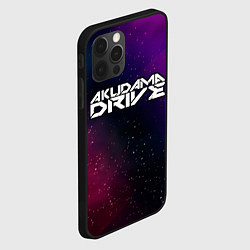 Чехол для iPhone 12 Pro Akudama Drive gradient space, цвет: 3D-черный — фото 2