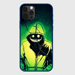 Чехол для iPhone 12 Pro Halloween - призрак в плаще, цвет: 3D-тёмно-синий