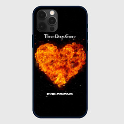 Чехол для iPhone 12 Pro Explosions - Three Days Grace, цвет: 3D-черный