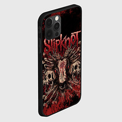 Чехол для iPhone 12 Pro Horror Slipknot, цвет: 3D-черный — фото 2