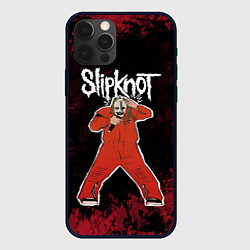 Чехол для iPhone 12 Pro Slipknot music, цвет: 3D-черный