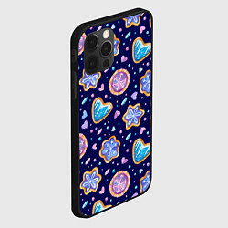 Чехол для iPhone 12 Pro Новогоднее печение, цвет: 3D-черный — фото 2