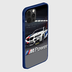 Чехол для iPhone 12 Pro BMW M 240 i Racing - Motorsport - M Power, цвет: 3D-тёмно-синий — фото 2