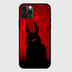 Чехол для iPhone 12 Pro Evil Rabbit, цвет: 3D-черный