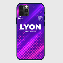 Чехол для iPhone 12 Pro Lyon legendary sport grunge, цвет: 3D-черный