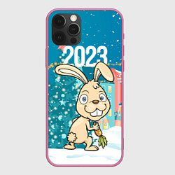 Чехол iPhone 12 Pro Кролик у елочки