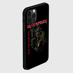 Чехол для iPhone 12 Pro Iron Maiden Senjutsu samurai, цвет: 3D-черный — фото 2