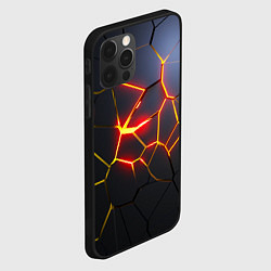 Чехол для iPhone 12 Pro Вулканическая активность, цвет: 3D-черный — фото 2