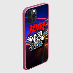 Чехол для iPhone 12 Pro JDM style - engine - gesture, цвет: 3D-малиновый — фото 2