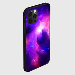 Чехол для iPhone 12 Pro Бескрайнее космическое пространство, цвет: 3D-черный — фото 2