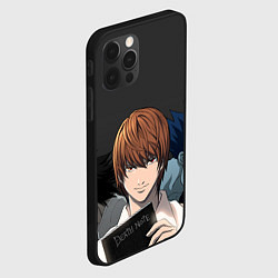 Чехол для iPhone 12 Pro Death note, цвет: 3D-черный — фото 2