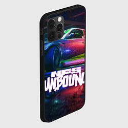 Чехол для iPhone 12 Pro NFS unbound nissan drift, цвет: 3D-черный — фото 2