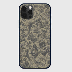 Чехол для iPhone 12 Pro Nirvana style, цвет: 3D-черный